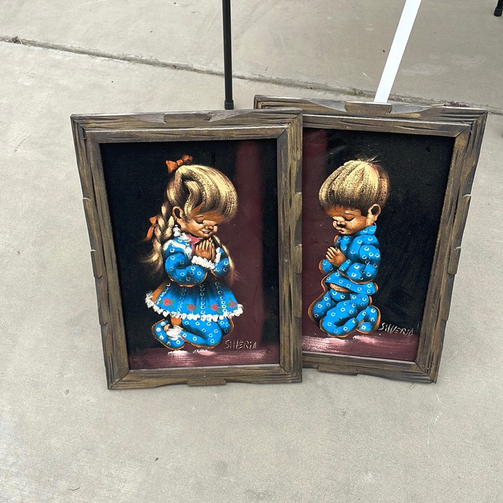 Praying Children Paintings